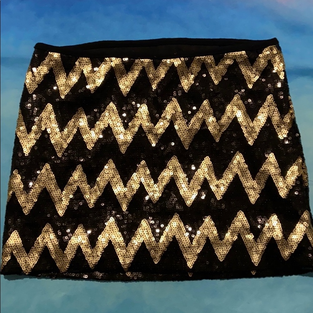 Sequin girls skirt